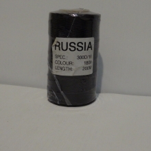 Нитки вощеные плоские фиолетовые 300D ( 200 м)