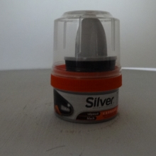 Крем-самоблеск в банке с губкой SILVER/SITIL SPECIAL 60гр цв.черный